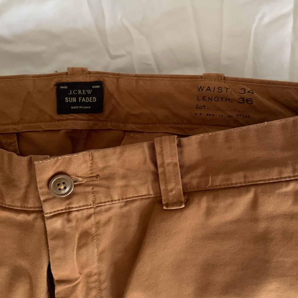 J Crew Brown Chino 34x36
